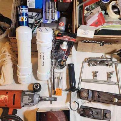 AHT221 - Mystery Lot Planers, Plumbing And More