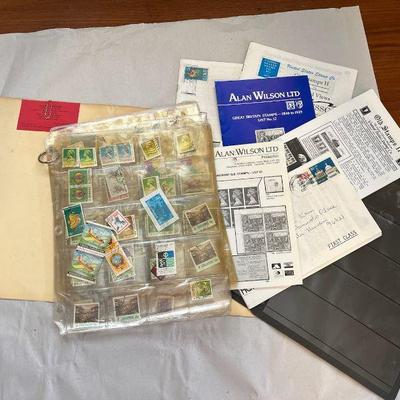 AHT281 Collection Of Postage Stamps & Booklets 
