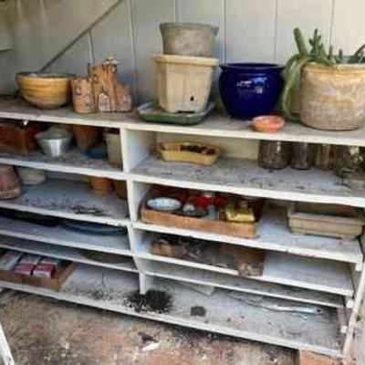 AHT360- Various Planter Pots & Garden Accessories 