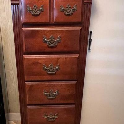AHT230- (6) Drawer Cherry Wooden Lingerie Chest