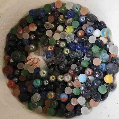 AHT277 - Bucket Of Marbles And More