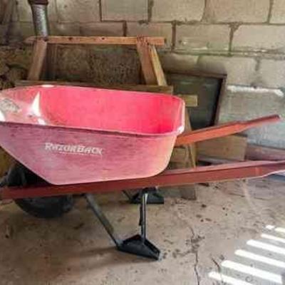 AHT318- Razor Back Wheel Barrow 