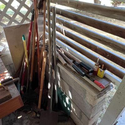 AHT320- Assorted Hand & Garden Tools Lot