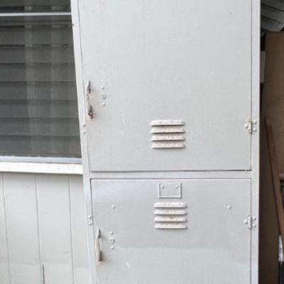AHT359- (2) Door Metal Cabinet