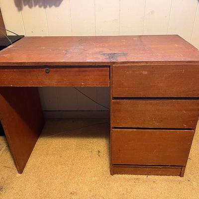 AHT119- (4) Drawer Wooden Desk