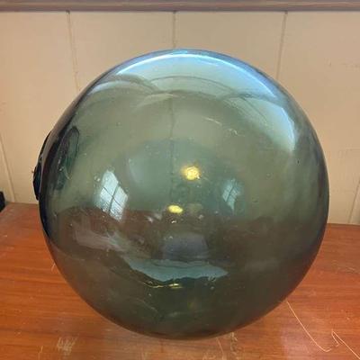 AHT132- Large Vintage Glass Fishing Float