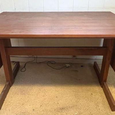 AHT163- Vintage Wooden Drop Leaf Table