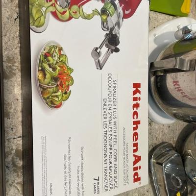 Kitchen aid accessories 