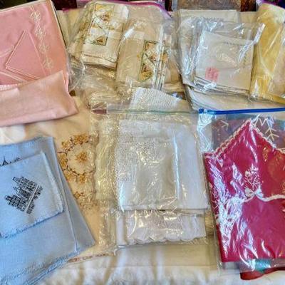 Lot 049-P: Fine Linen Lot

Description: Includes napkins, tablecloths, placemats and some Christmas-themed linens


Condition: Varies,...