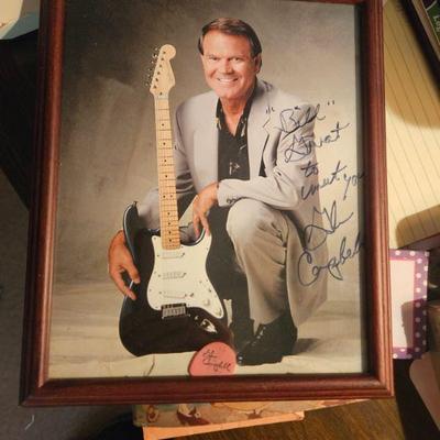 Signed Glen Campbell