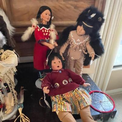 American Indian dolls 