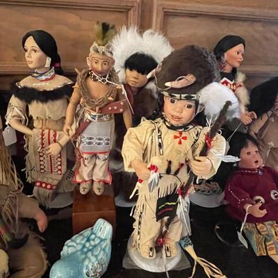 American Indian dolls 