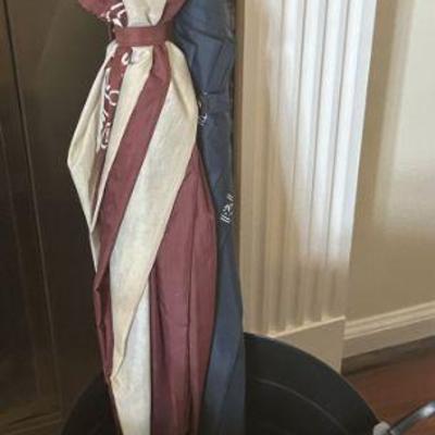 Variety of Umbrellas and Canes