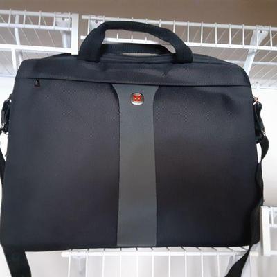 Black laptop bag