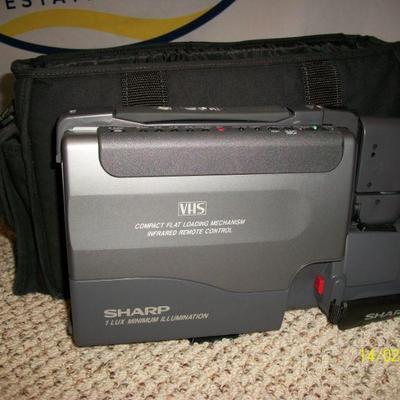 Sharp VHS Camcorder