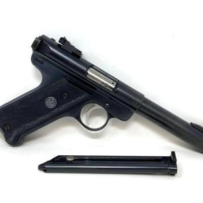 #420 â€¢ Ruger Mark II Target .22lr Semi-Auto Pistol
