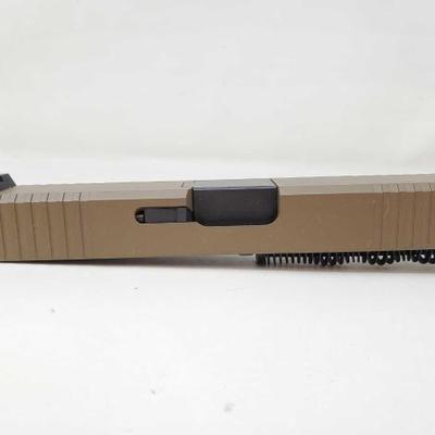 #2078 â€¢ Glock Slide with Barrel and Spring
