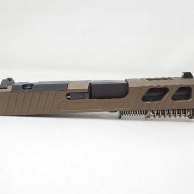 #2064 â€¢ Glock Slide with Barrel and Spring
