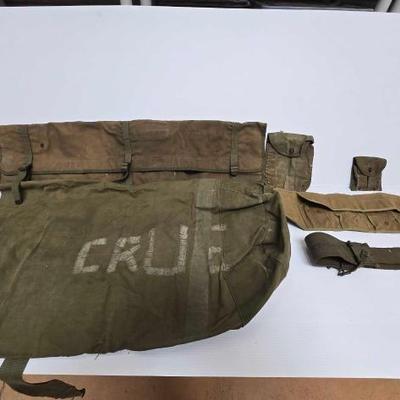 #4016 â€¢ Vintage Military Field Gear
