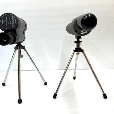 #2018 â€¢ 2 Tripod Scopes
