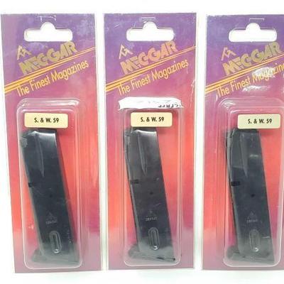 #2312 â€¢ (3) S&W 59/915 9mm 15rd Magazines
