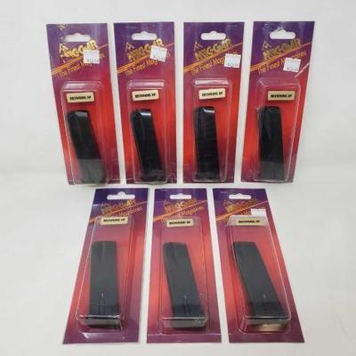 #2304 â€¢ (7) Browning HP 9mm 13rd Magazines
