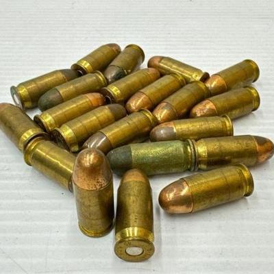 #3042 â€¢ 20 rounds of 45 A.C.P. Ammo
