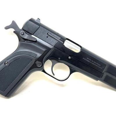 #408 â€¢ Browning Hi-Power Single Action 9mm Semi-Auto Pistol

