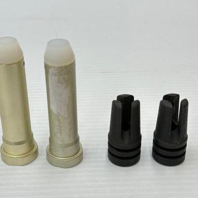 #2040 â€¢ 2 Prong Flash Hiders and 2 Carbine Buffers

