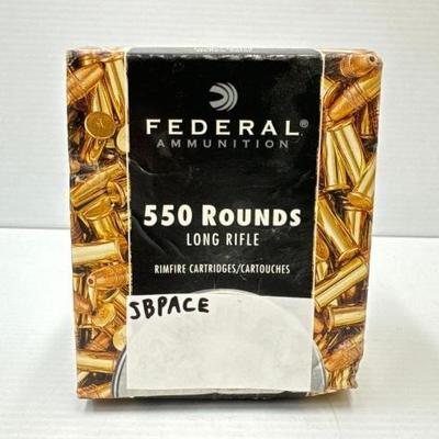 #3040 â€¢ 550 Rounds of Long Rifle Ammo
