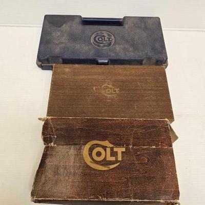 #4058 â€¢ Colt Boxes and Case
