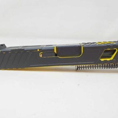 #2098 â€¢ Glock Slide with Barrel and Spring
