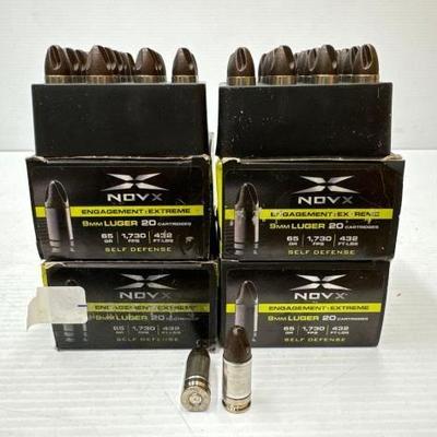 #3064 â€¢ 80 Rounds of 9mm Lugar Ammo
