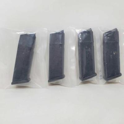 #2202 â€¢ (4) .45 10 rd Glock Magazines
