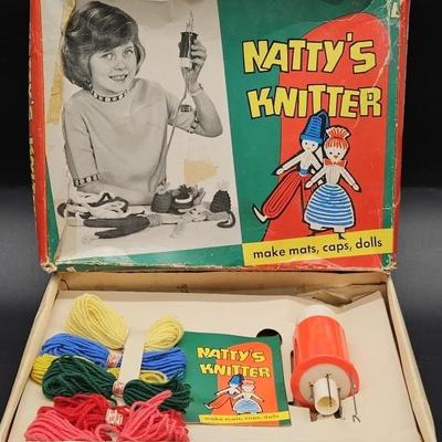 Vintage Natty's Knitter Childrens Craft Set