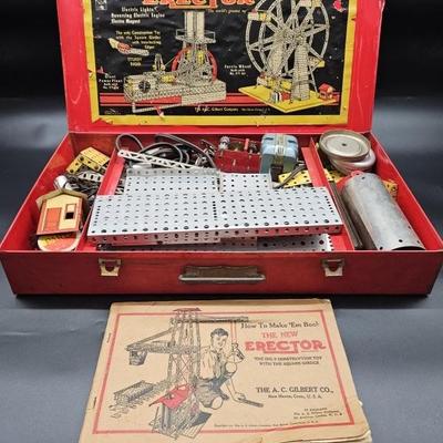 Vintage Erector Set by The A.C. Gilbert Co.