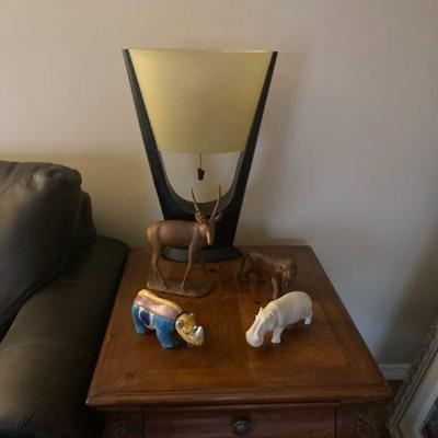 Wood Table Lamp