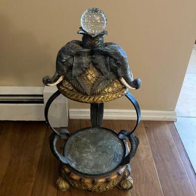 Bombay Company Exotic Elephant Tabletop Display Stand