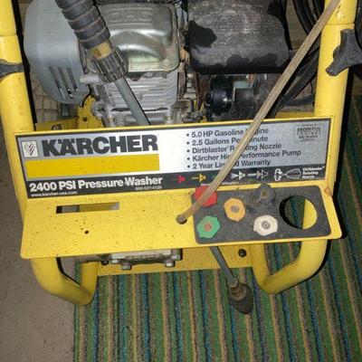 Karcher 2400 psi Pressure washer