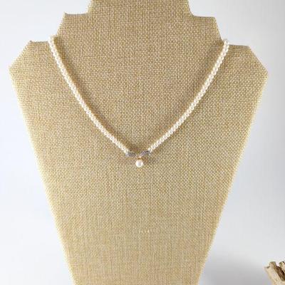14k Gold & Freshwater Pearl Necklace