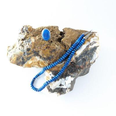 Sterling & Lapis Lazuli Necklace & Ring