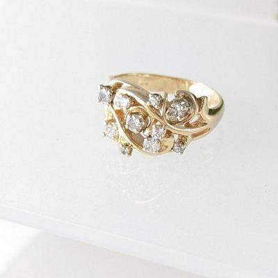Strell 14k Diamond Ring