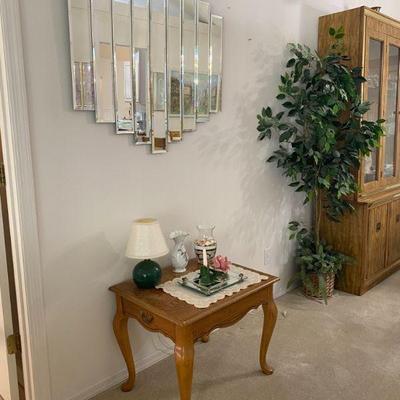 Mirror, End Table