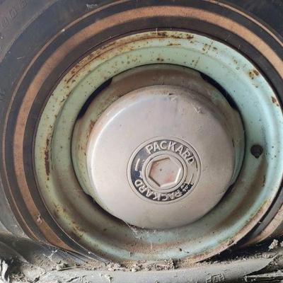 1949 Packard sedan wheel