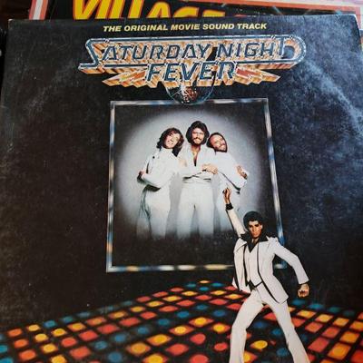 Saturday Night Fever 78 rpm vinyl record