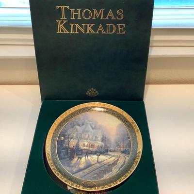 Thomas Kincade plate