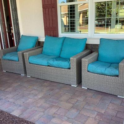 Patio furniture set, starting bid for all $5