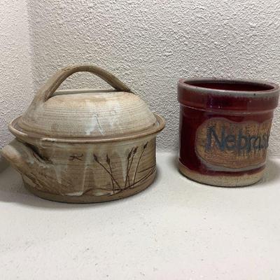 Nebraska Pottery and crocks