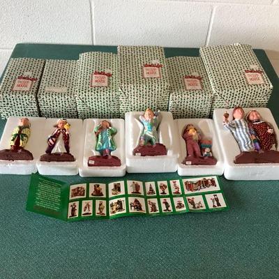 RARE 6 Sets Department 56 "..All Through The House", 1990s With Boxes