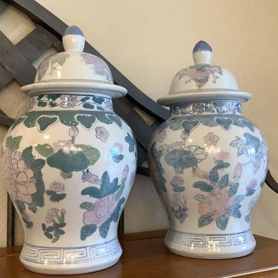 Pair of Ginger Jars